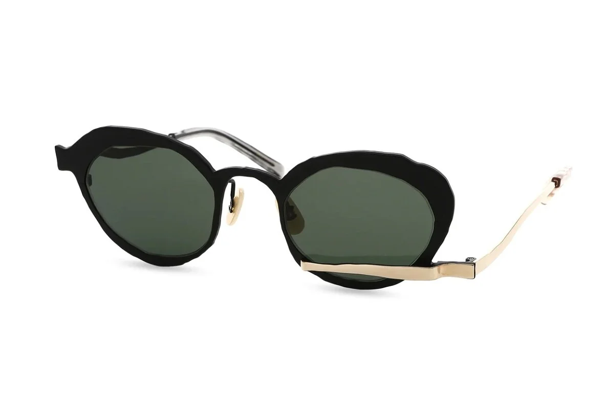 Masahiro Maruyama MM-0033 Silver / Gold / Smoke lens — Wink